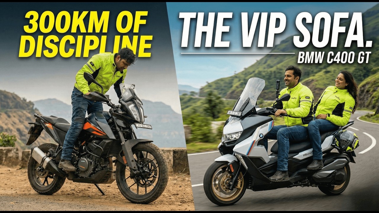 Gearless Scooter vs. The Ghats (BMW C400 GT) | The First Migration