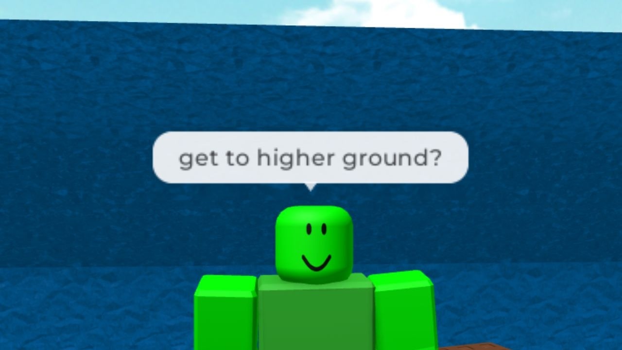 Natural Disaster Survival but I do the Opposite of the Guide