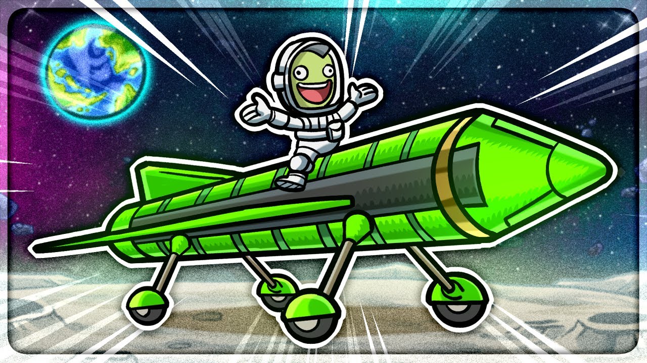 Landing A REMOTE CONTROL Rocket On The Mun in Kerbal Space Program 2