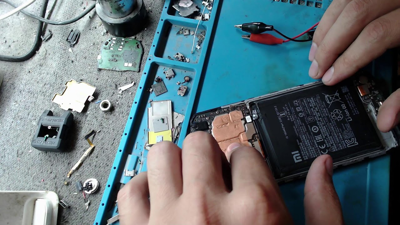 Xiaomi Redmi Note 10 5G charging ways Мастерская ремонт Workshop repair