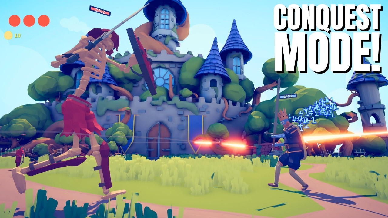 TABS | NEW ROGUELIKE CONQUEST MODE Mod Gameplay! - Totally Accurate Battle Simulator