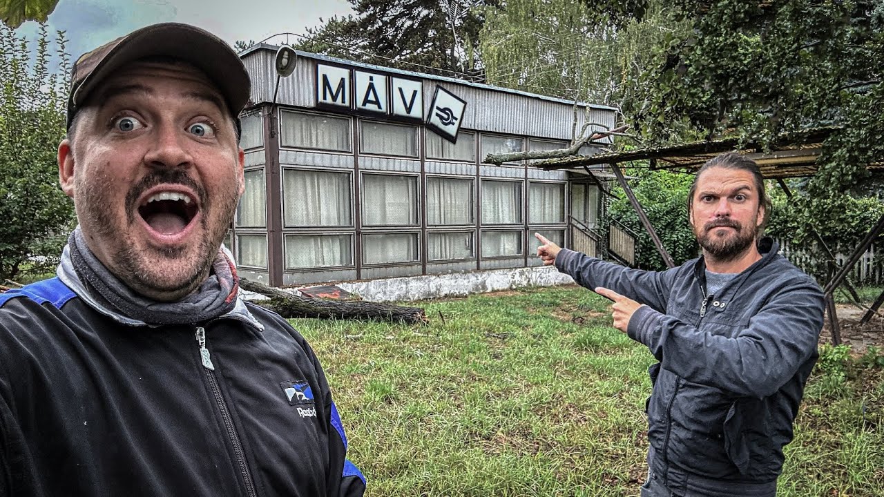 Titokzatos retró🚂MÁV ÜDÜLŐ🚂 az összeomlás határán😱 - Elhagyatva Magyarországon 220.