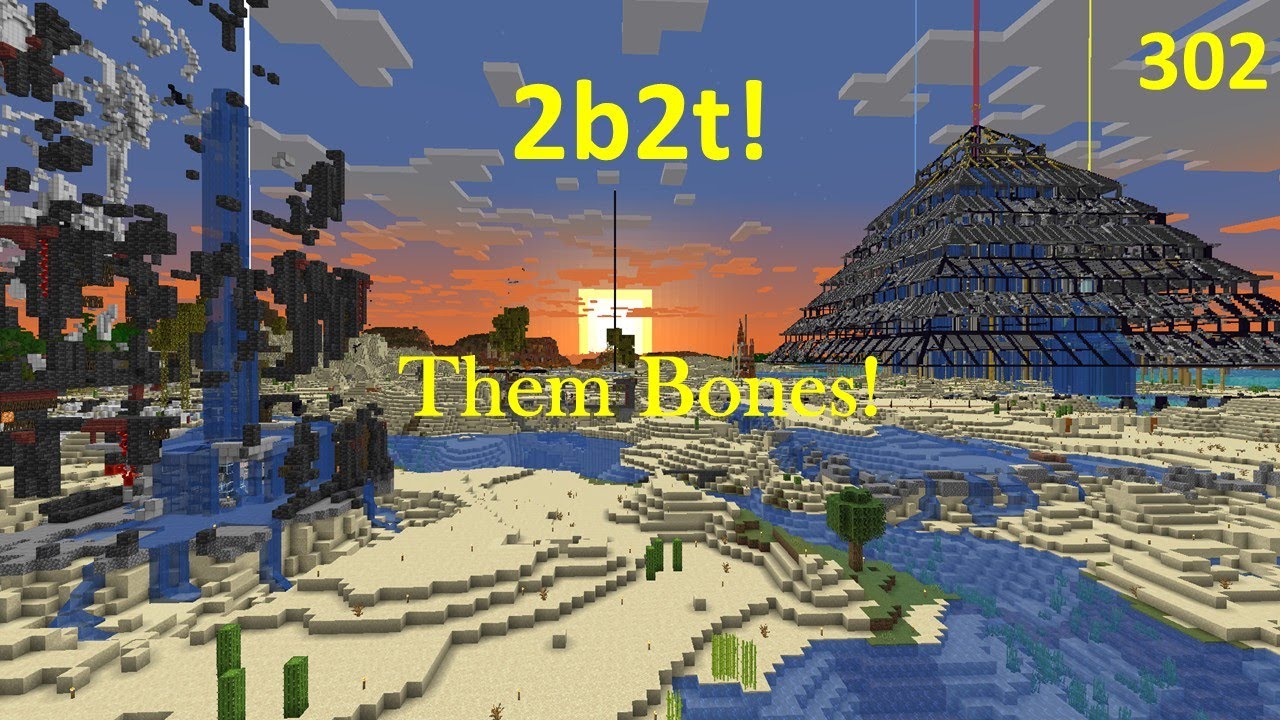 2b2t - Minecraft - (302) Эти кости!