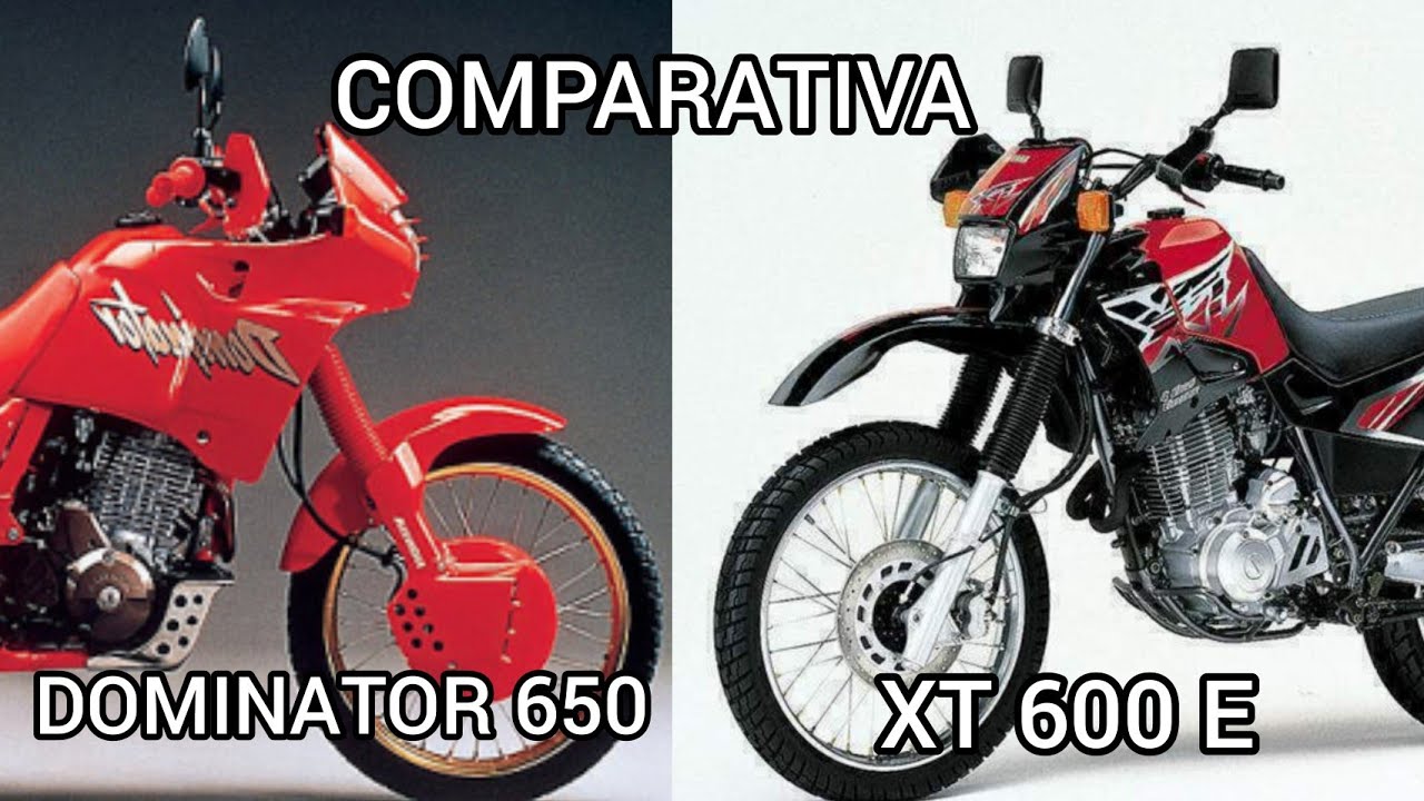 COMPARATIVA MOTOS TRAIL CLÁSICAS MONOCILÍNDRICAS | YAMAHA XT 600E | HONDA NX 650 DOMINATOR