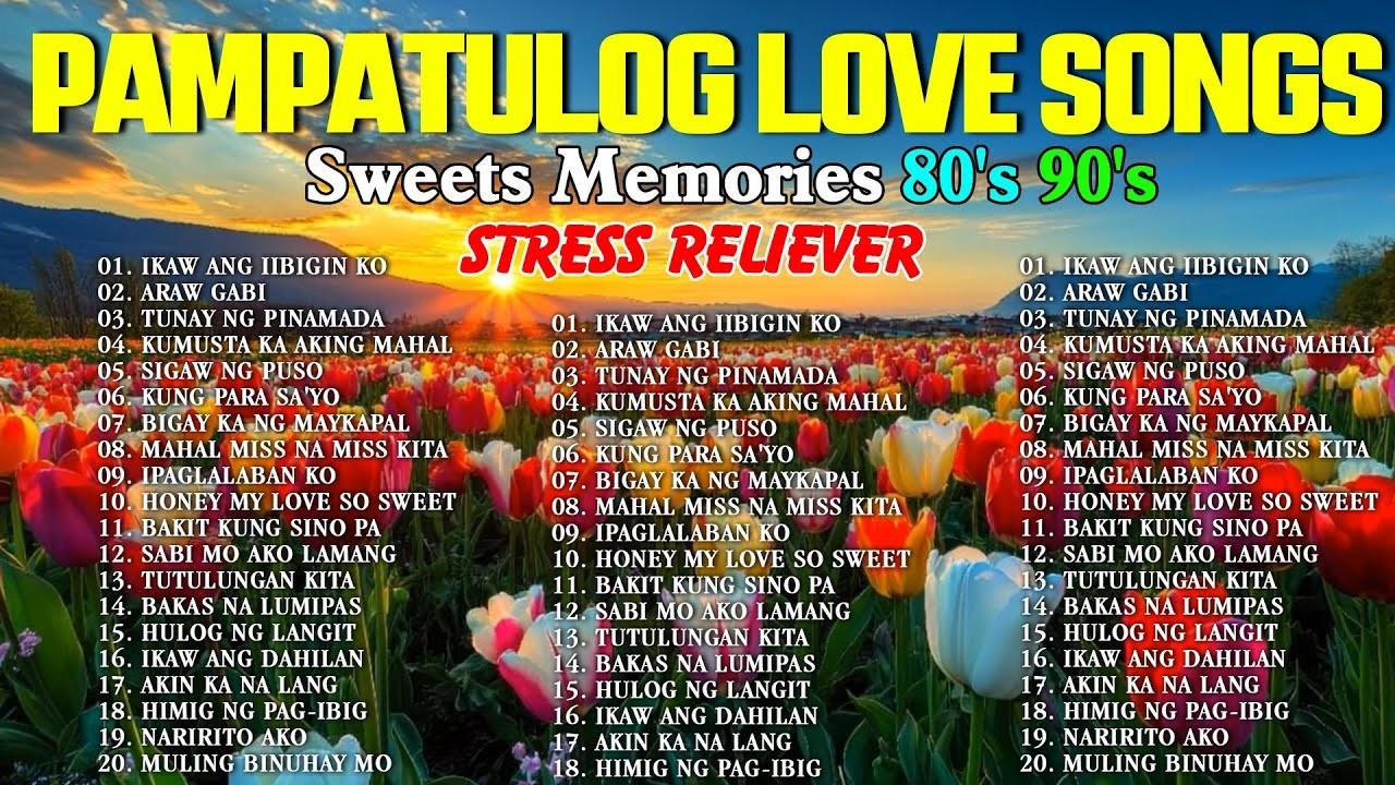 🌹 LUMANG AWIT NA PAMATAY PUSO | Nakakarelax na Musika ng April Boys, Freddie Aguilar, Rey Valera