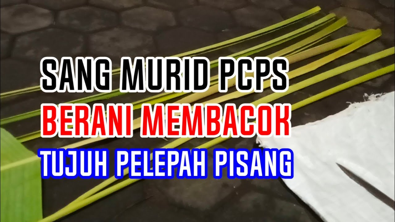 Bos Vavan Menguji MURID BARU :: Untuk Membacok Tujuh Pelepah Pisang Sekaligus