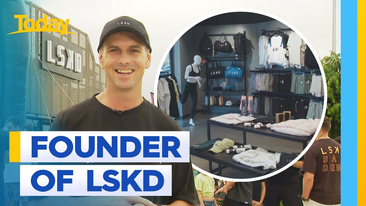 LSKD founder Jason Daniel chats with Today | Today Show Australia