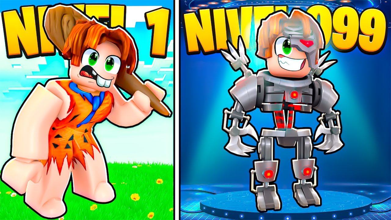 ROBLOX pero EVOLUCIONO 🧬🤣