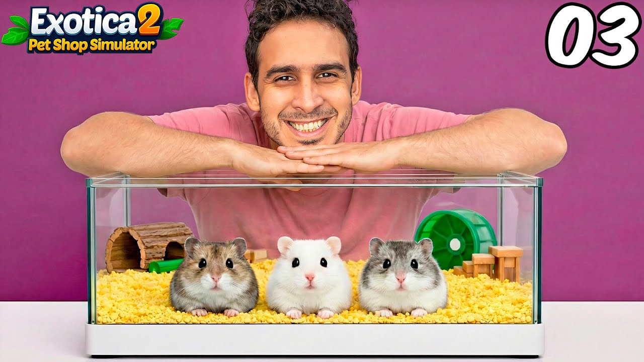 Vendemos Hamsters En La Tienda de Mascotas 🐹✨
