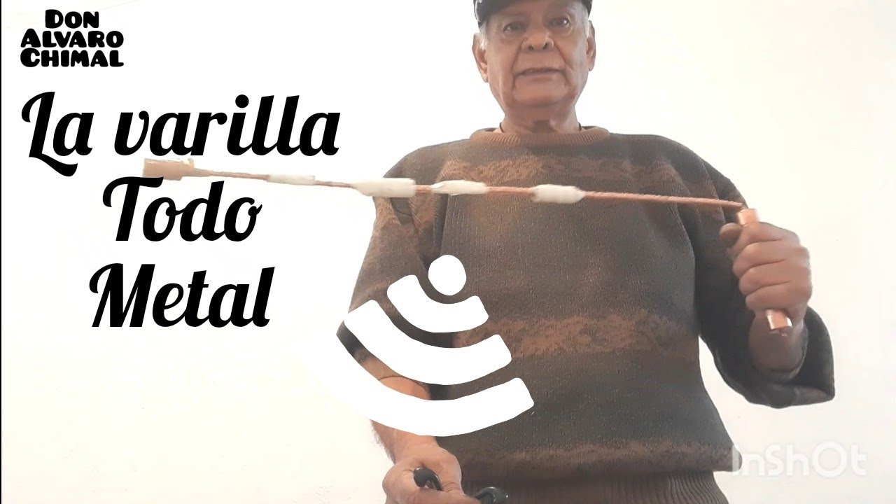 La VARILLA de RADIESTESIA TODO METAL #Descubriendo la radiestesia