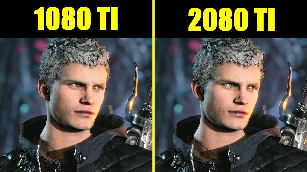 Devil May Cry 5 RTX 2080 TI Vs GTX 1080 TI Frame Rate Comparison