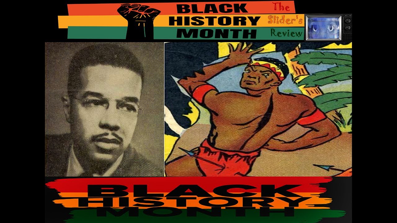 lion man was the FIRST BLACK COMIC SUPERHERO not black panther