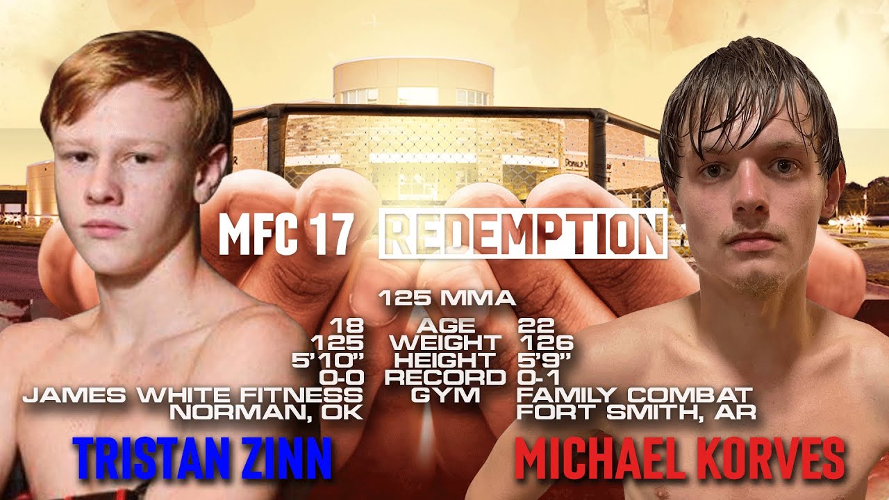 MMAXFC17 Tristan Zinn VS Michael Korves
