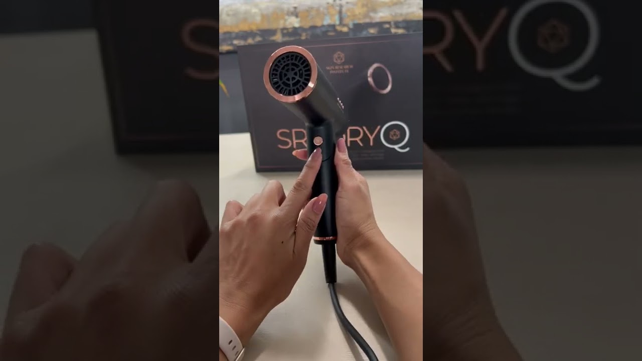 SRI DRY Q - High-end blow dryer with Infrared Light, Collapsible & Super light!