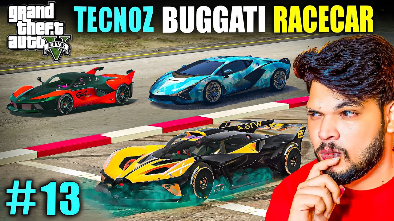 TECHNO GAMERZ’s NEW $20,000,000 BUGATTI RACE CAR in GTA 5!