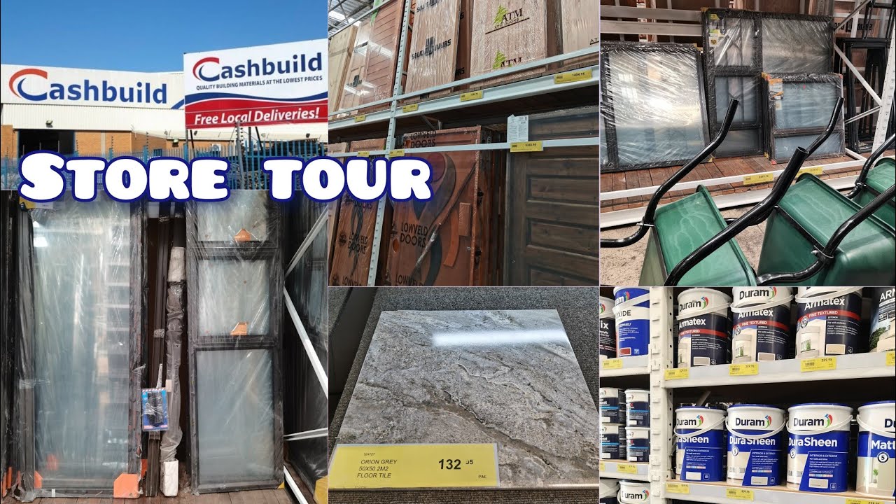 CASHBUILD || BUILDING MATERIALS STORE TOUR