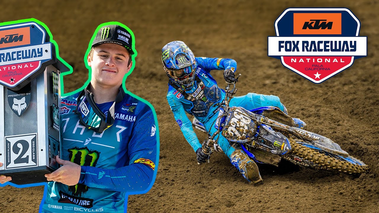 Haiden Deegan’s First Pro Motocross Podium! 2nd at Fox Raceway – Rd1 2023
