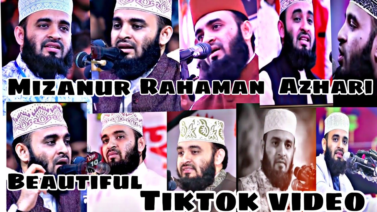 Mizanur rahaman azhari moulana bangladesh all famous speechless speech tiktok video #mizanur azhari