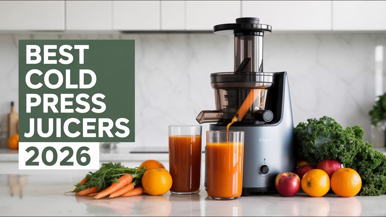 Best Cold Press Juicers 2026 – Top 5 Picks & Reviews