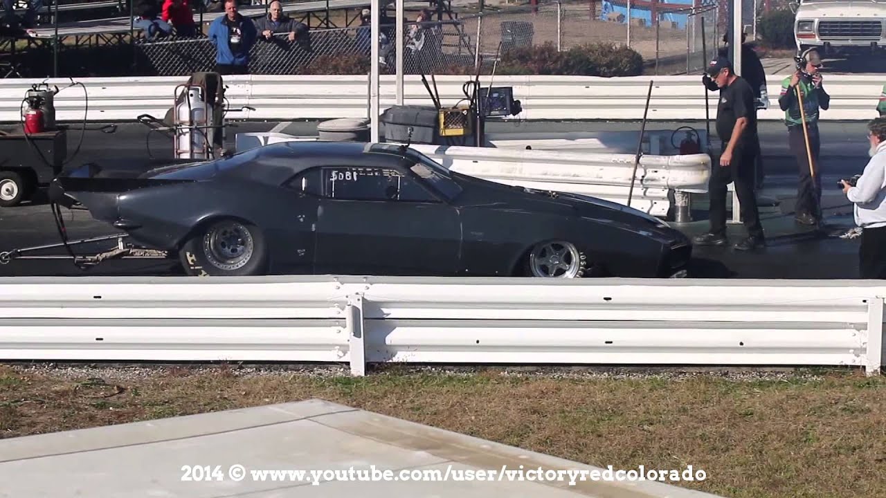 BOOSTED BIRD! 118MM TURBO '68 PONTIAC FIREBIRD TESTING AT CORDOVA DRAGWAY PARK