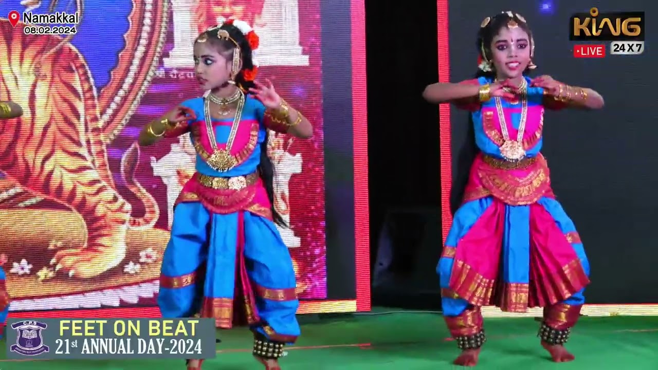 Harihara nandini song | Dance Performance | Children's Park School | Feet On Beat | 21st Annual Day