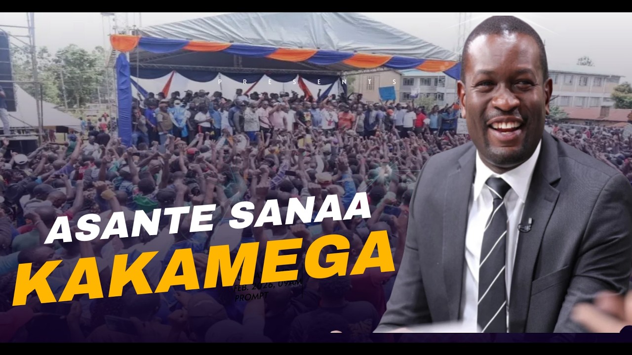 BREAKING! Hapa Ni Wapi! Sifuna Roars In Kakamega! LIVE Pictures From Amalemba