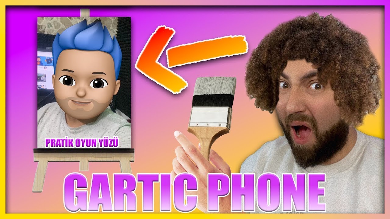 KOMİK ÇİZİM OYUNU | GARTİC PHONE TÜRKÇE | HAN KRAL EKİP