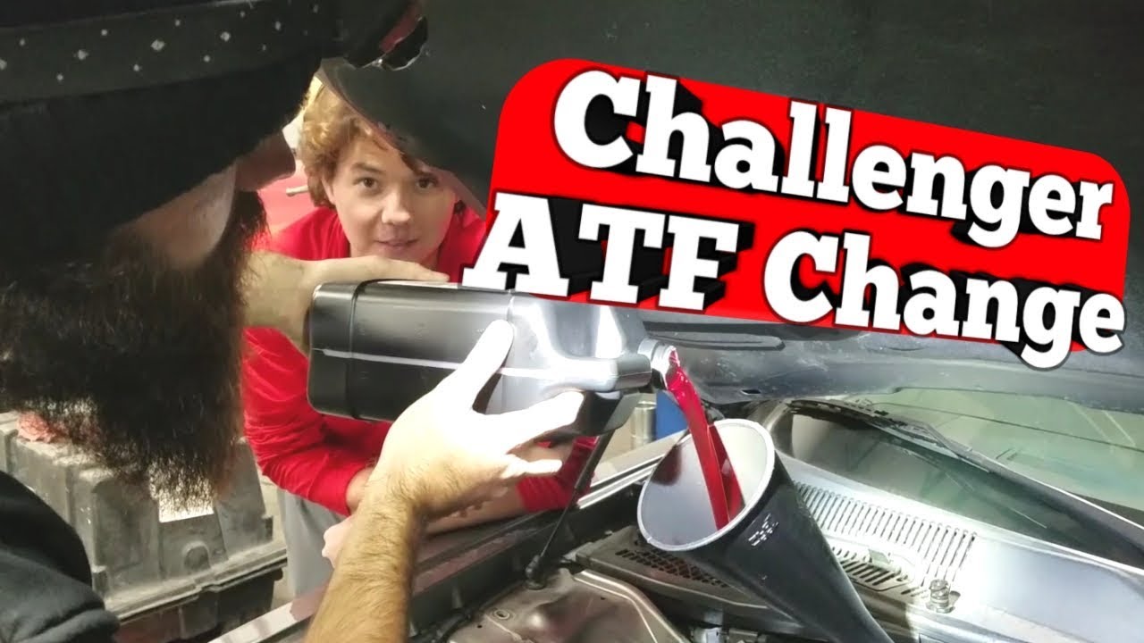 2012 Dodge Challenger AMSOIL ATF Transmission Fluid Change
