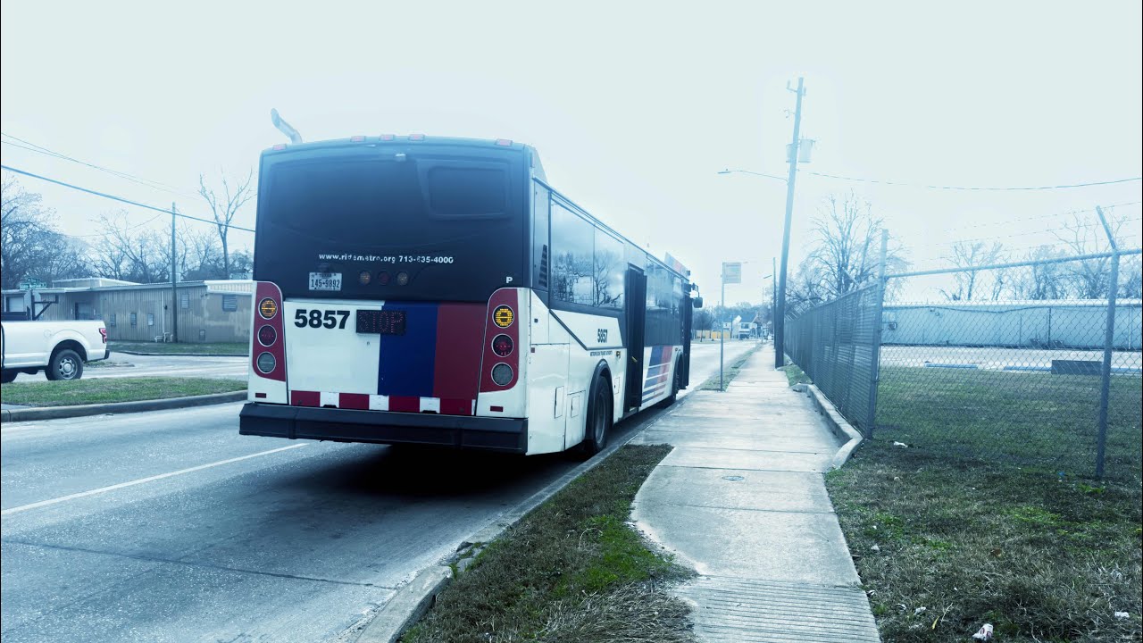 Riding Houston Metro 79 Irvington