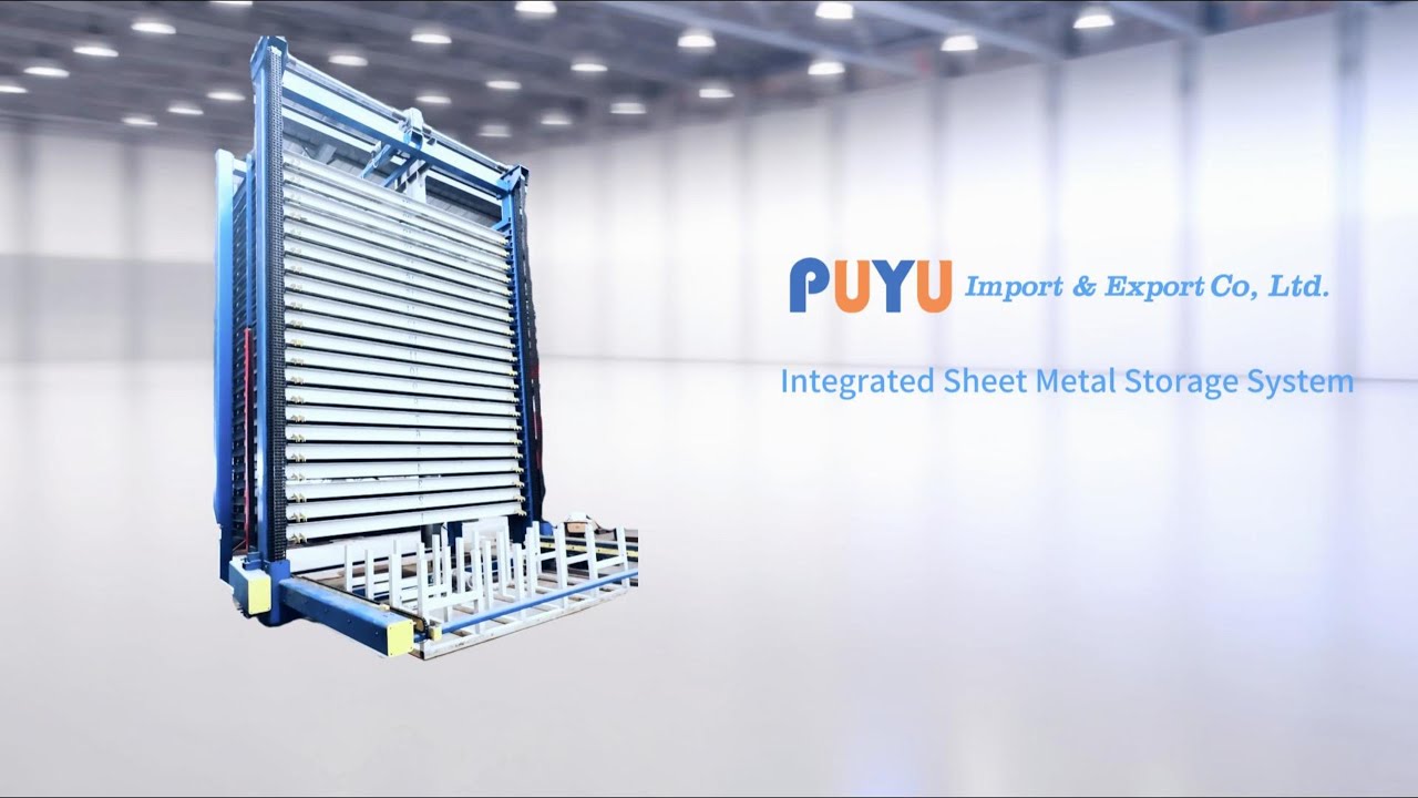 Single-Tower Sheet Metal Storage System 5 TON Load