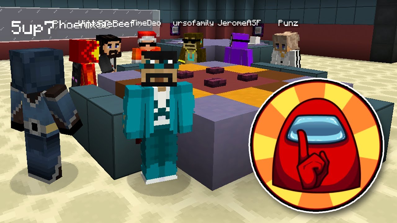 Among Us But It's Minecraft