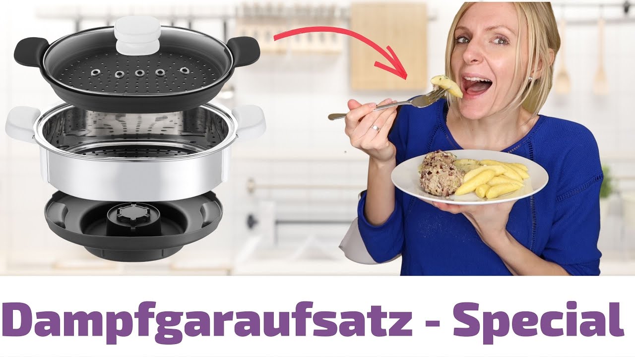 Hack-Bohnen-Klopse mit Schupfnudeln - Krups Prep and Cook