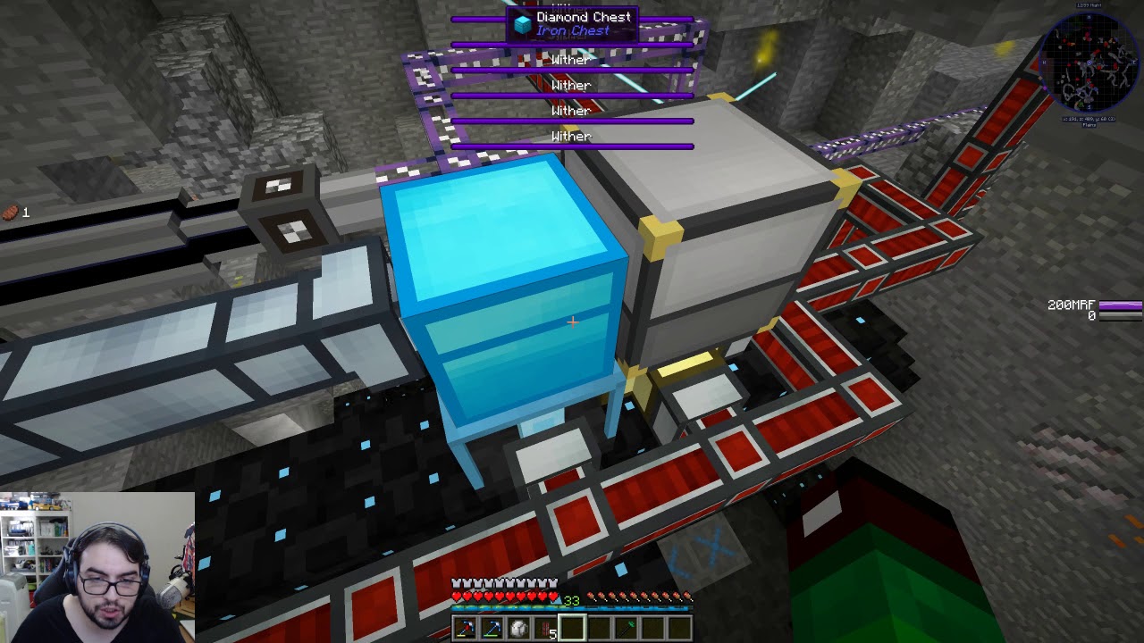 Yarasalara son ve yeni miner ! | Modlarla Survival | Bölüm 66