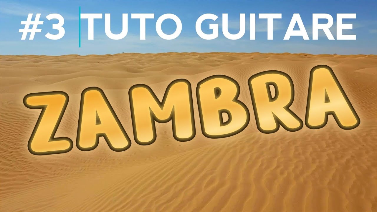 #3 Apprendre un Solo de ZAMBRA  à la guitare PAS À PAS – Tuto DÉTAILLÉ  [ Franky Joe Texier ]