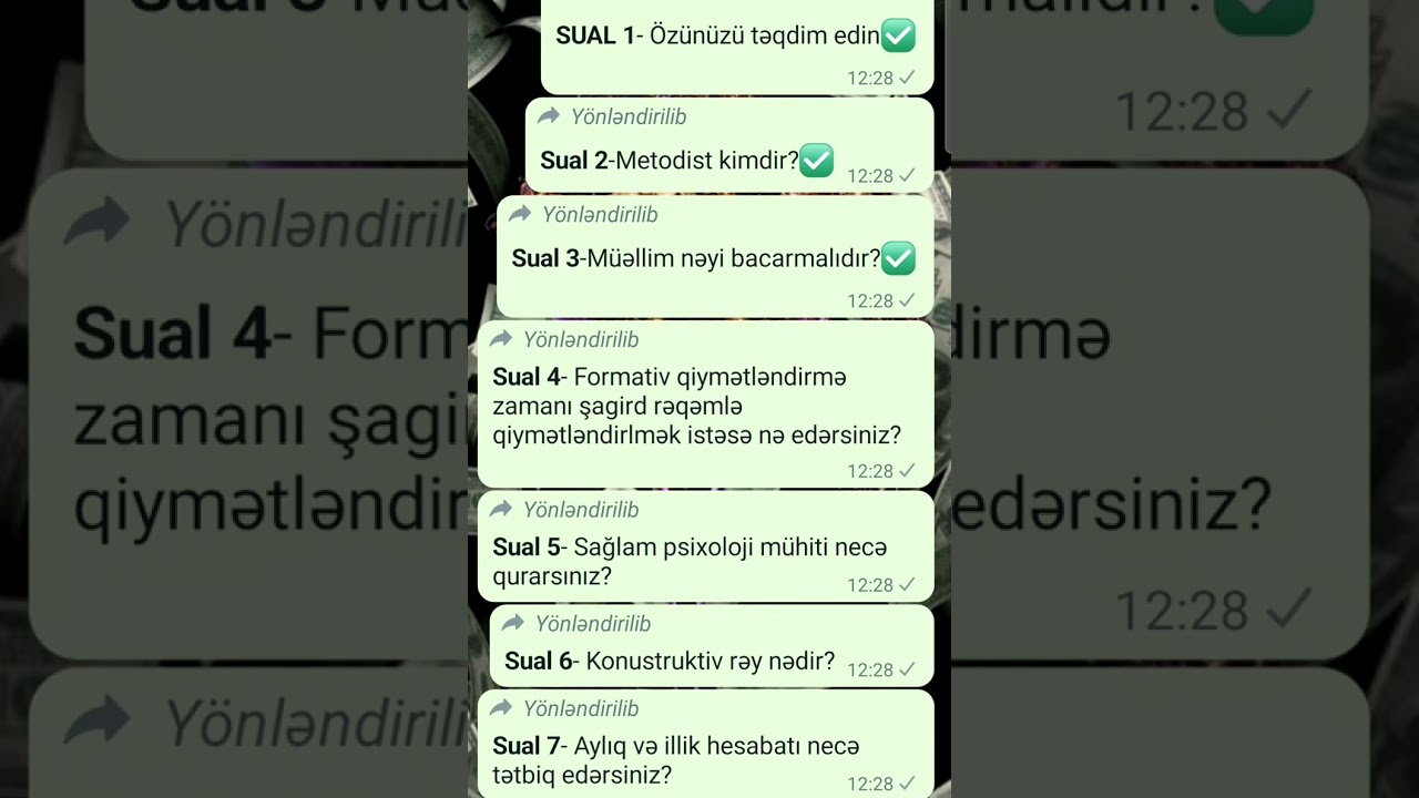 8 Sentyabr Müsahibə Sualları|》#müsahibə  #miq #sertifikasiya Elgün Əhmədov 050-697-78-33