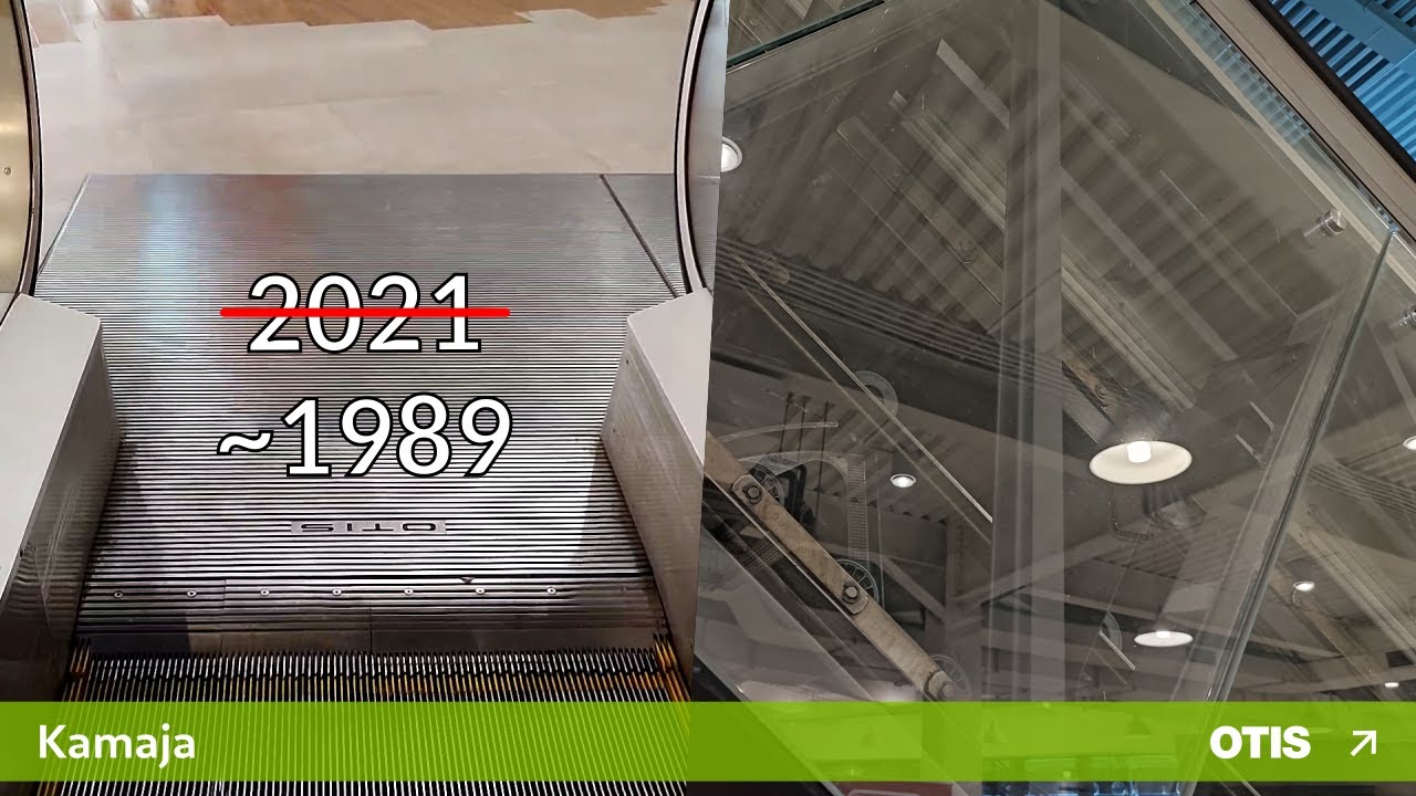 Reinstalled OTIS 506 Escalators · Kamaja, South Jakarta