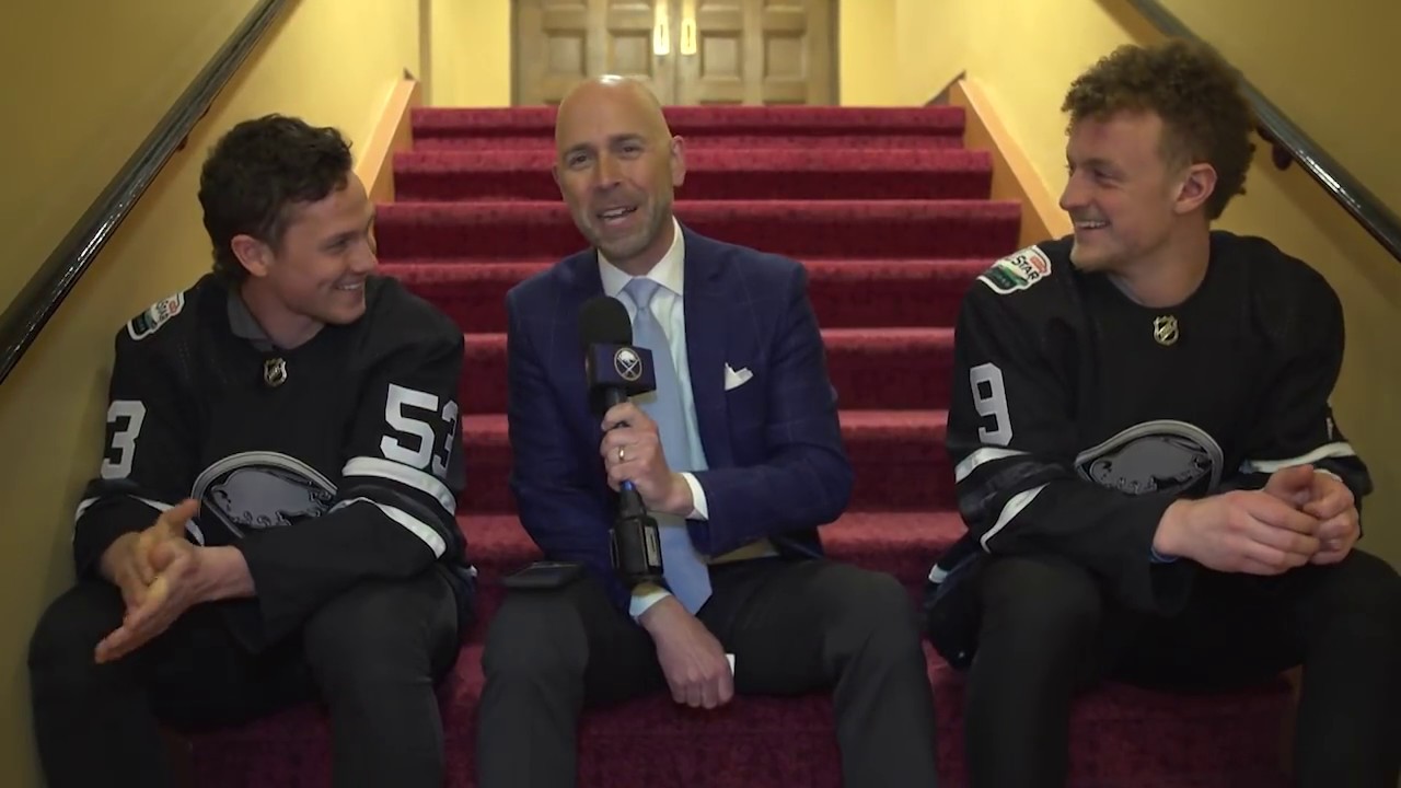 Jack Eichel and Jeff Skinner Live from All-Star Weekend in San Jose