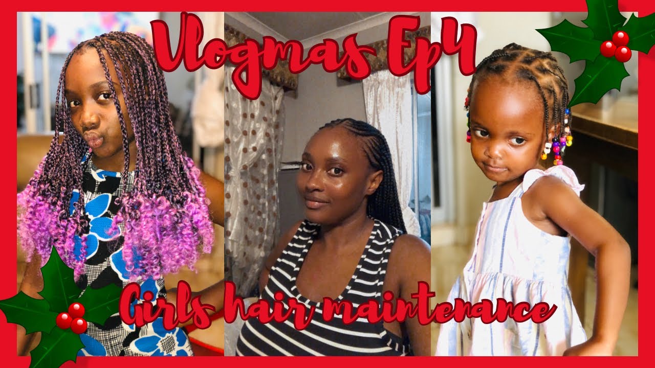 Vlogmas Ep4: Girls Hair Maintenance | Jenneth Iipinge |Namibian YouTuber