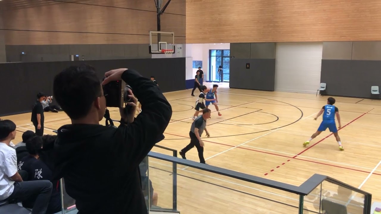 Shatin and Sai Kung Inter-School Basketball Competition (B Grade Division 1)陳階VS林大輝 Q3