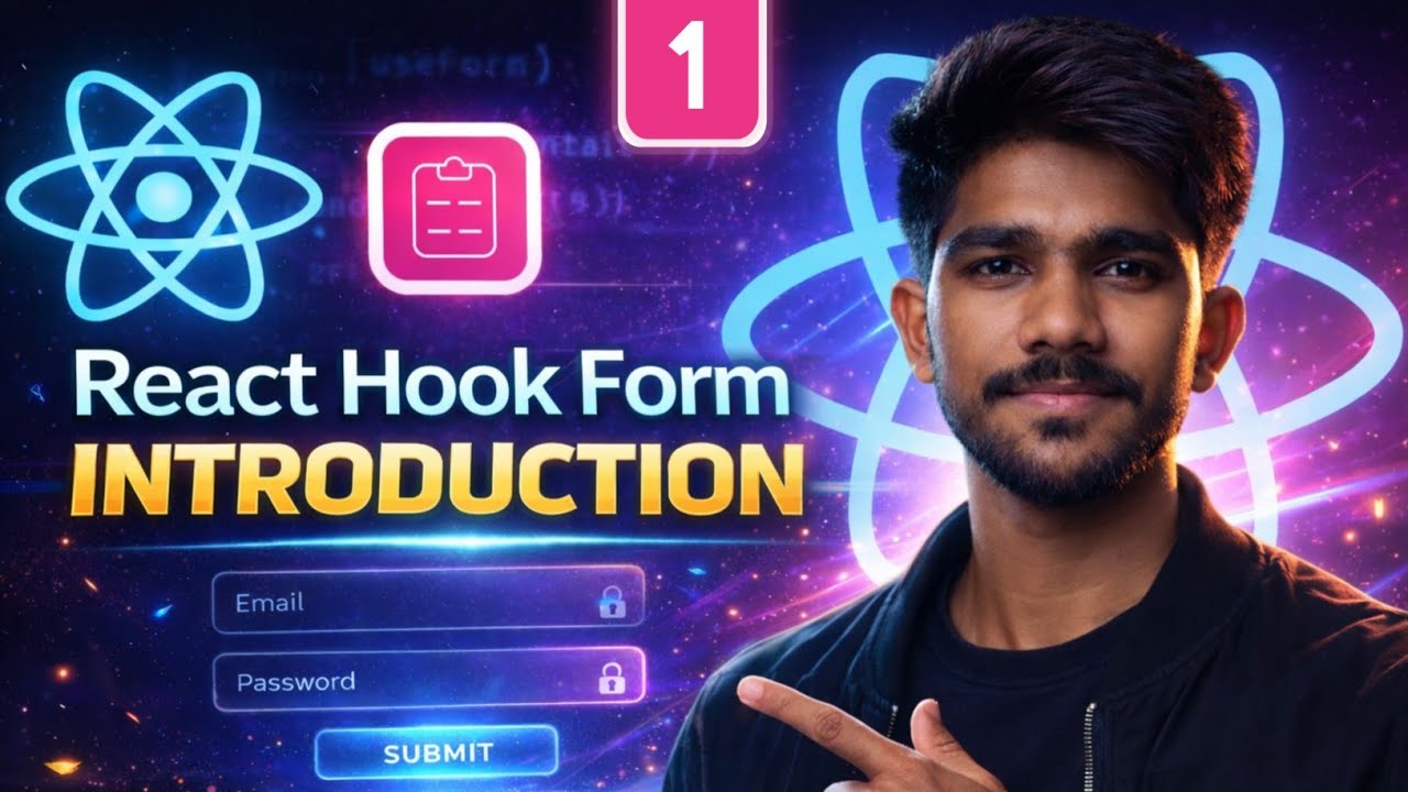 #1 React Hook Form Introduction | Why You Should Stop Using useState for Forms  | Coderz Area