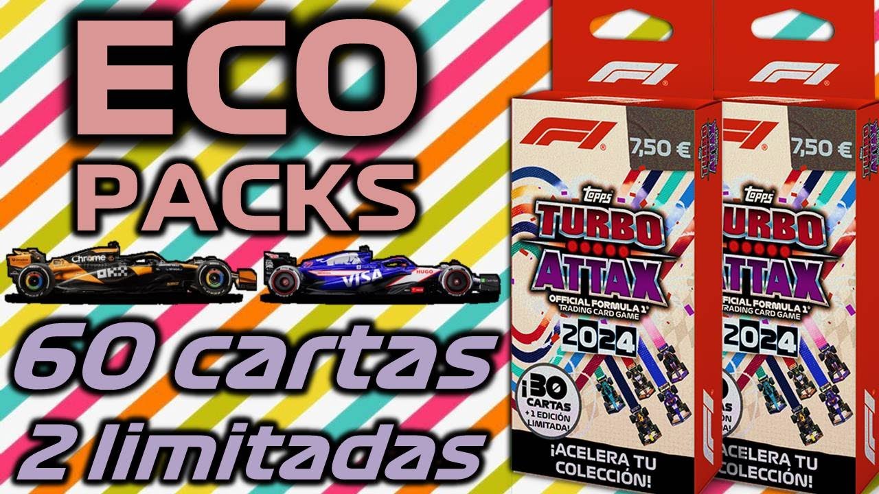 De novo DIFÍCIL?! Schumacher! Blisters Turbo Attax 2024 Topps