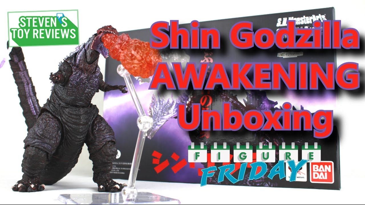 S.H. MonsterArts Shin Godzilla Awakening Unboxing and ANNOUNCEMENT