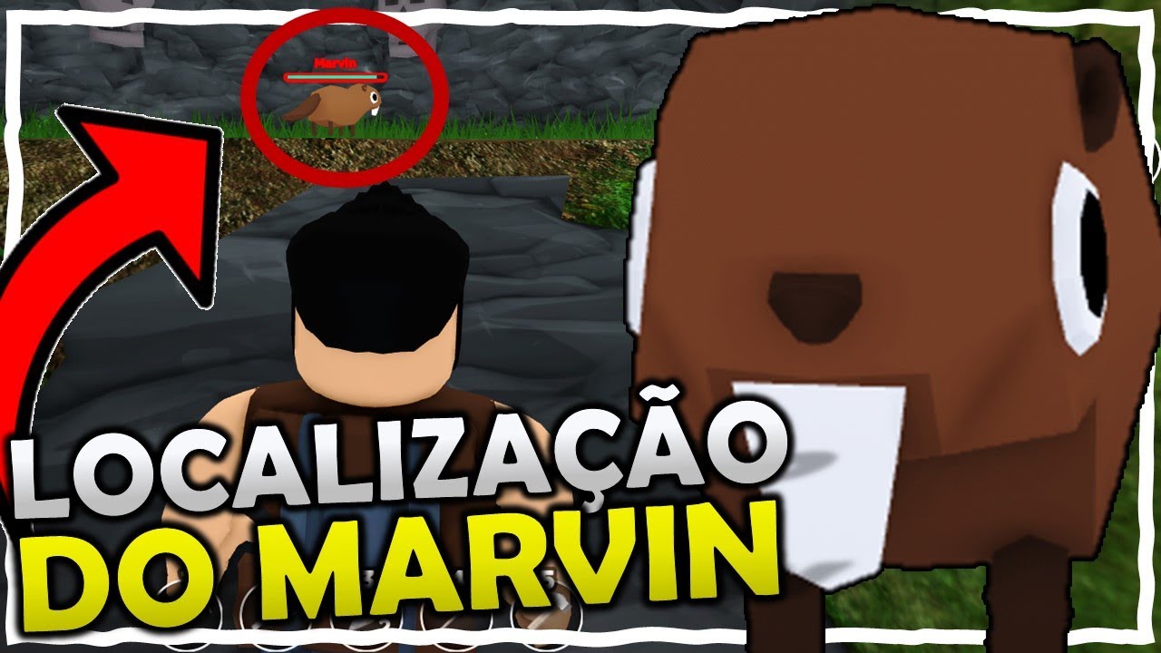 Localização do Marvin o CASTOR no The Survival Game roblox