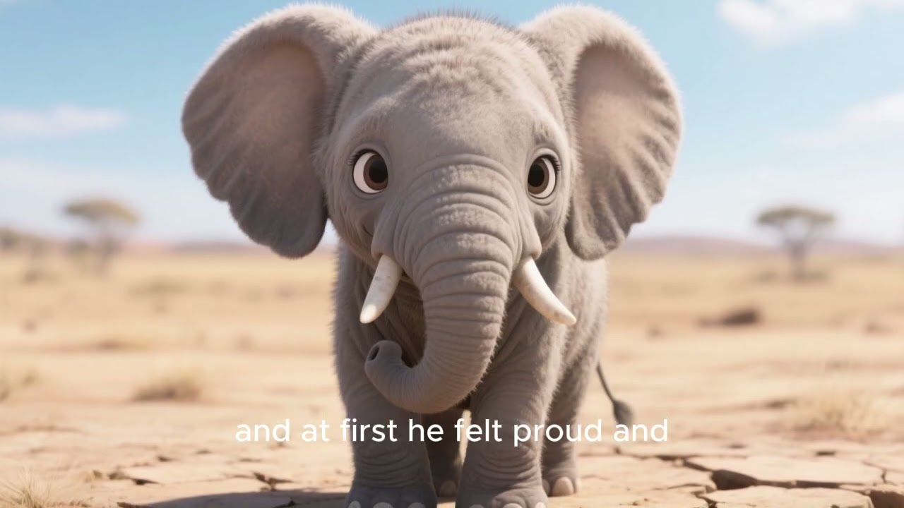 The Stubborn Little Elephant Who Learned to Listen