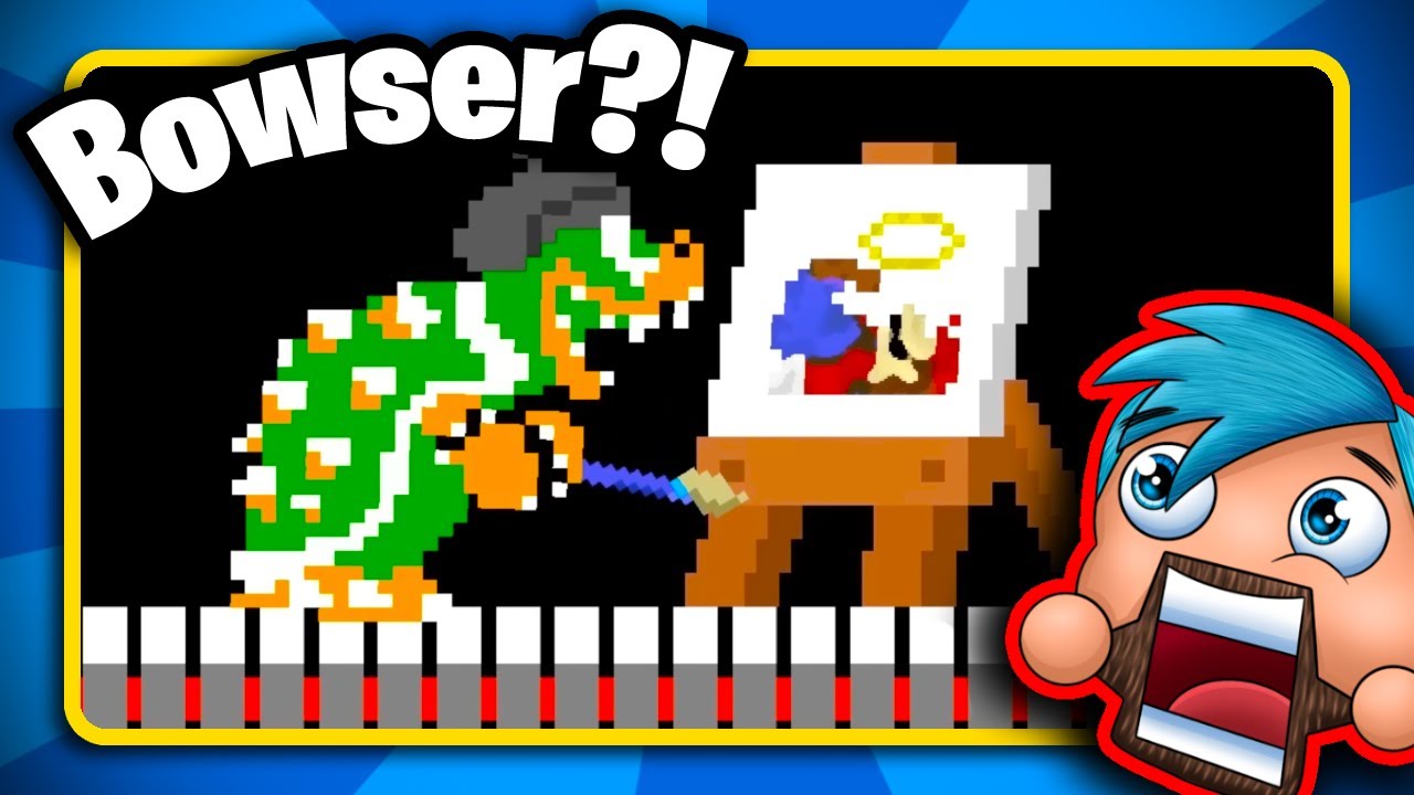 Bowser does funny things waiting for Mario • BTG Reacts to Hilarious Level UP videos!