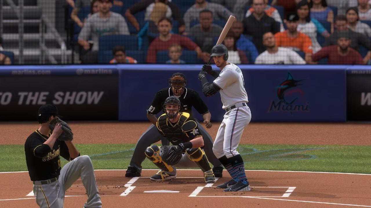 MLB The Show 21 2025 Fantasy draft Marlins Springer home run #31 off Bello