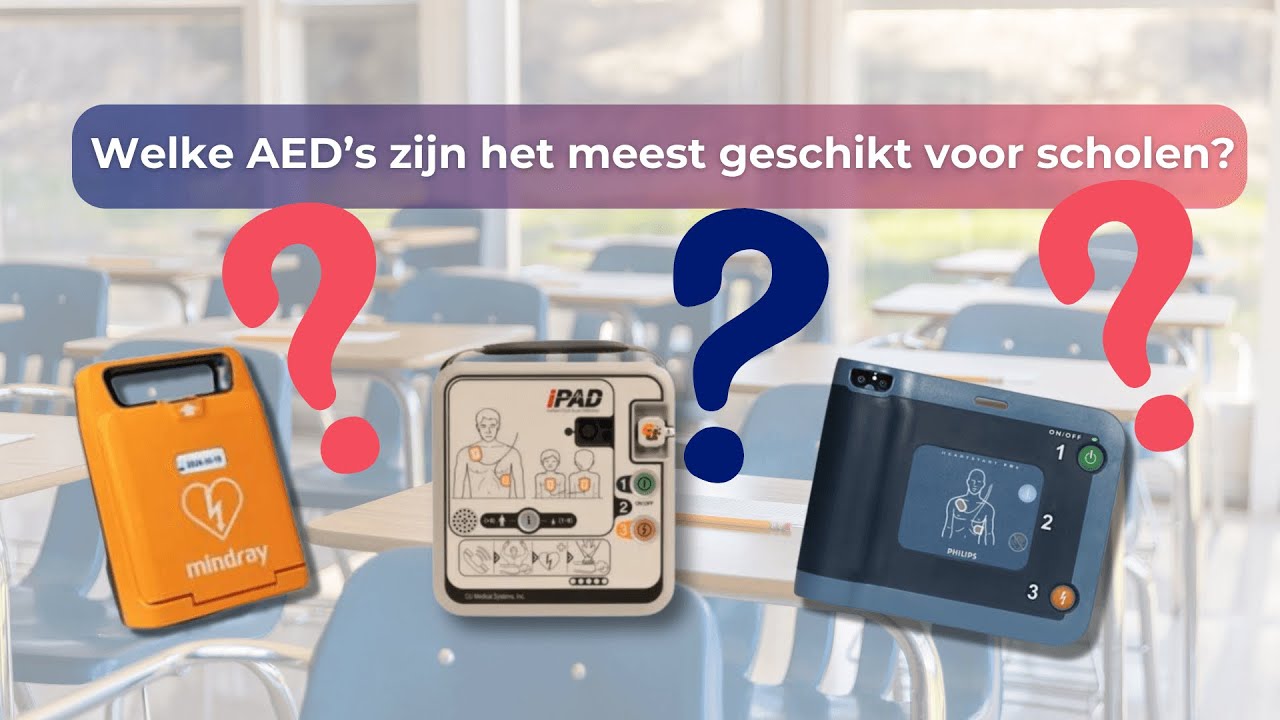 Welke AED’s zijn het beste voor op scholen?
