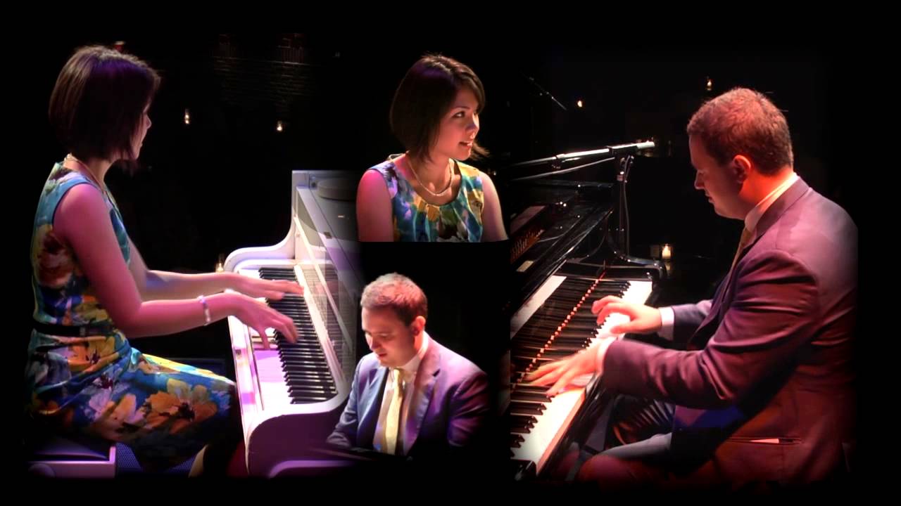 The World is Waiting for the Sunrise - Paolo Alderighi and Stephanie Trick, piano duo, 2014