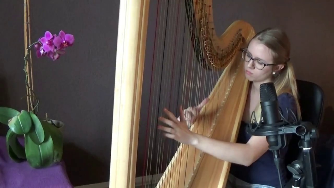 Ludwig van Beethoven - Moonlight Sonata no. 14 (harp version) 1st movement