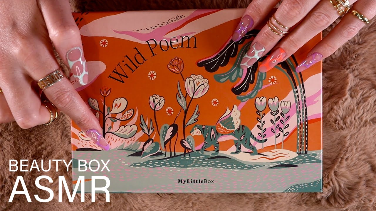 ASMR My Little Box Unboxing (🎧 soft spoken, tapping, scratching)